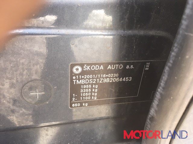 Маркировка двигателя шкода октавия