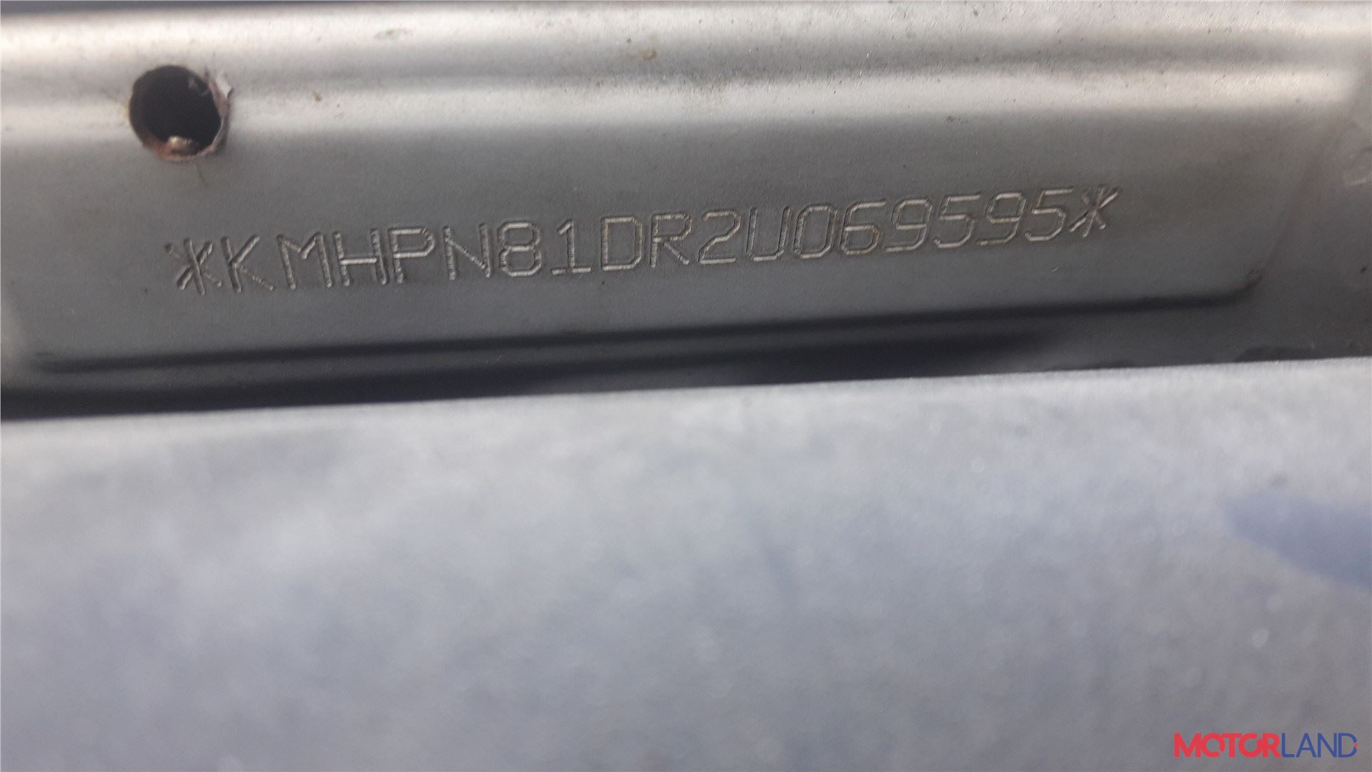 Где находится номер двигателя hyundai matrix Недавно поступивший автомобиль Hyundai Matrix - разборочный номер 97833