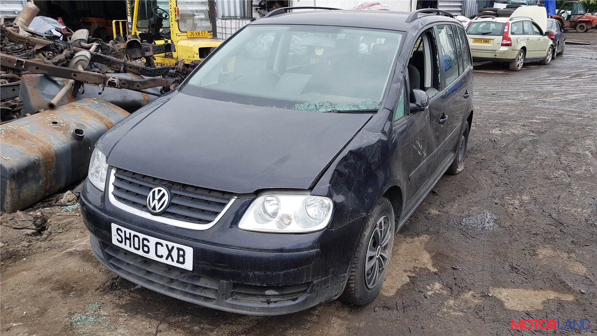 Недавно поступивший автомобиль Volkswagen Touran 2003-2006 - разборочный  номер t11682