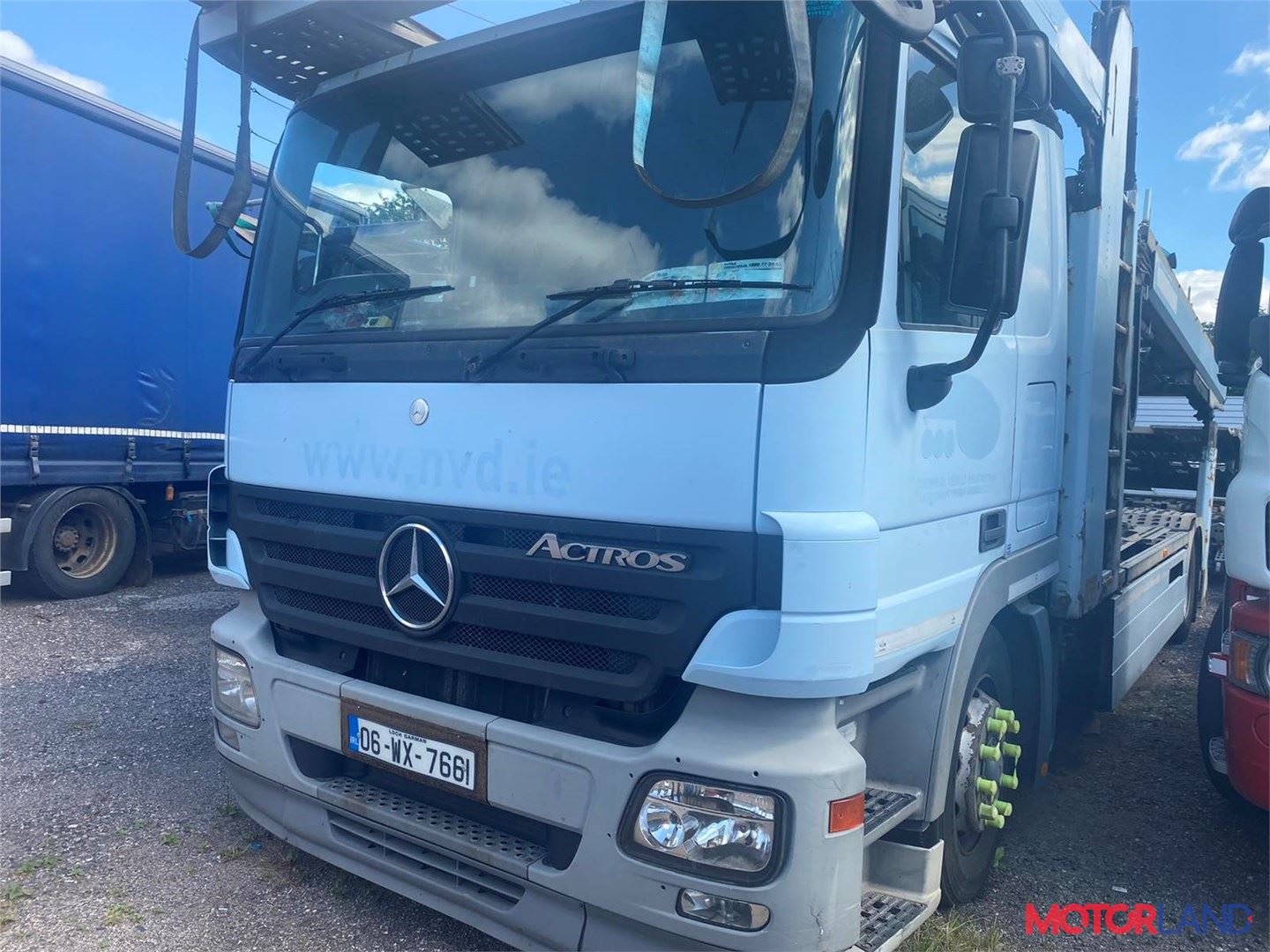 Недавно поступивший автомобиль Mercedes Actros MP2 2002-2008 - разборочный  номер t18504