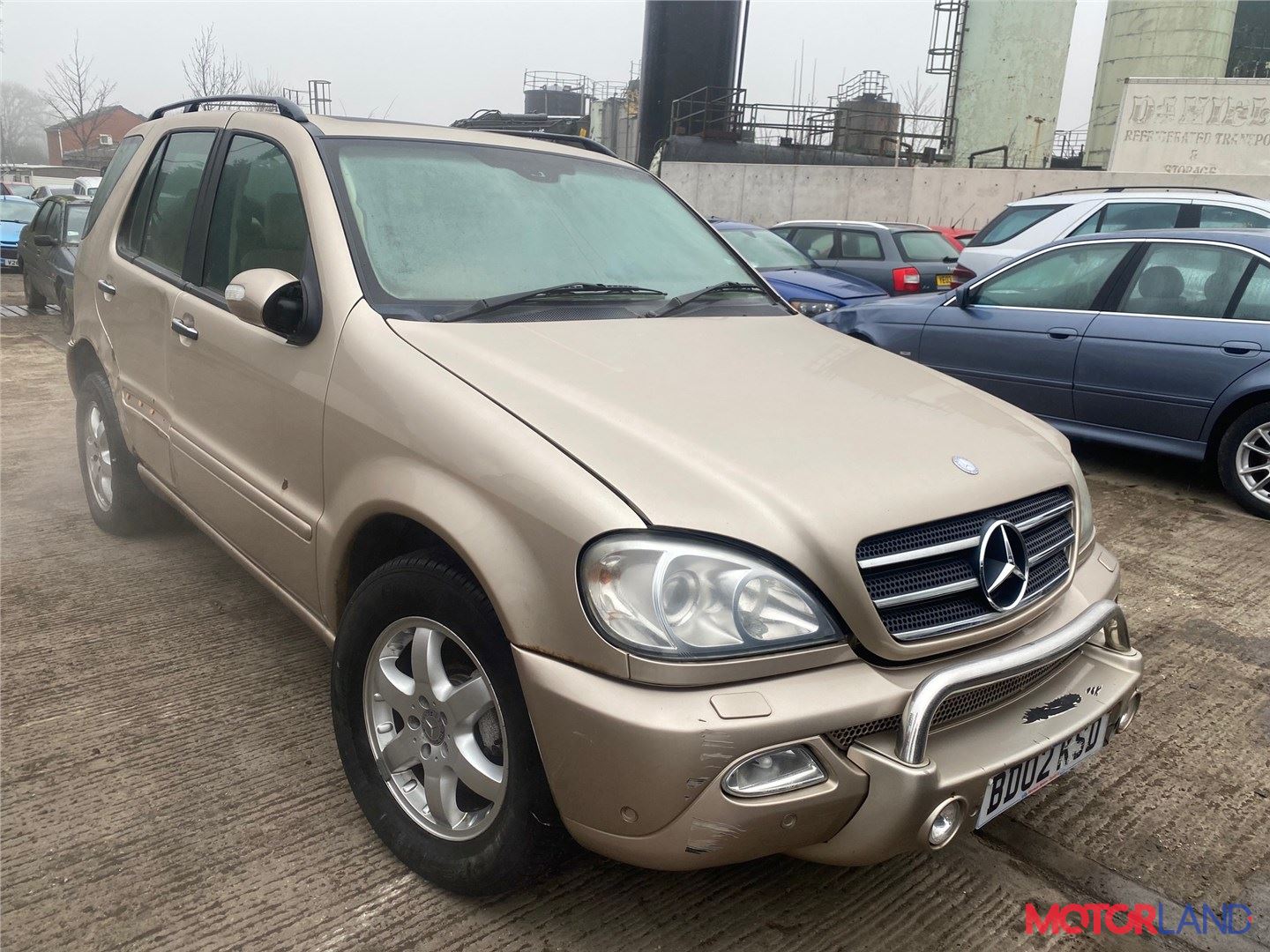 Недавно поступивший автомобиль Mercedes ML W163 1998-2004 - разборочный  номер t20486