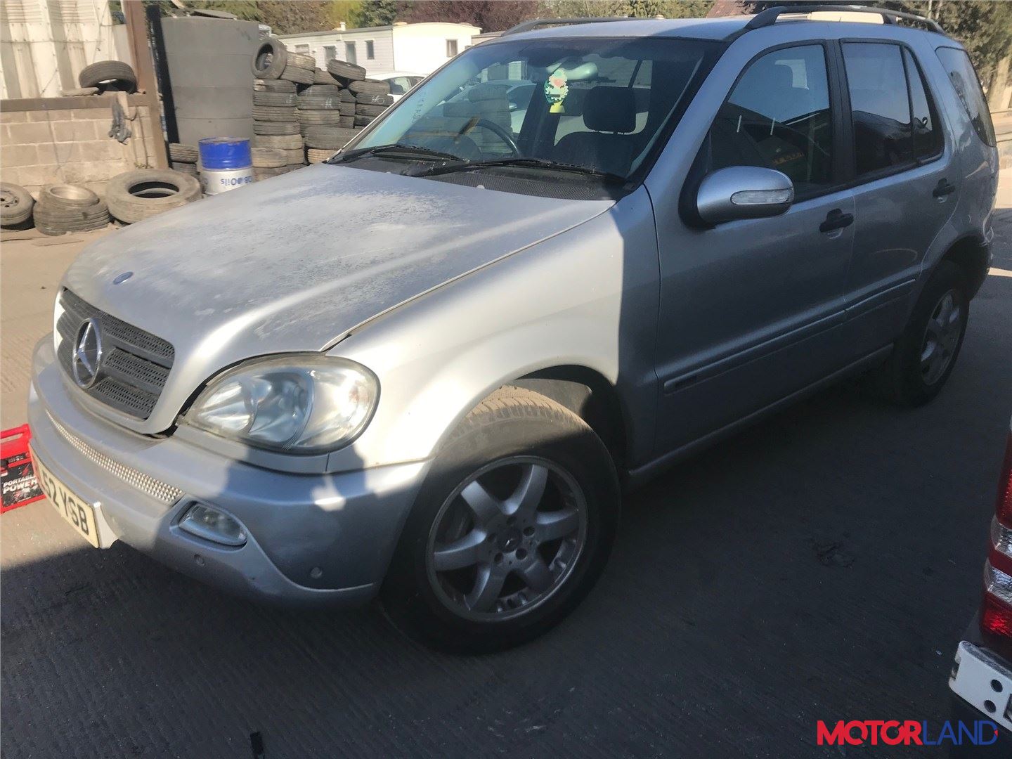 Недавно поступивший автомобиль Mercedes ML W163 1998-2004 - разборочный  номер t21150