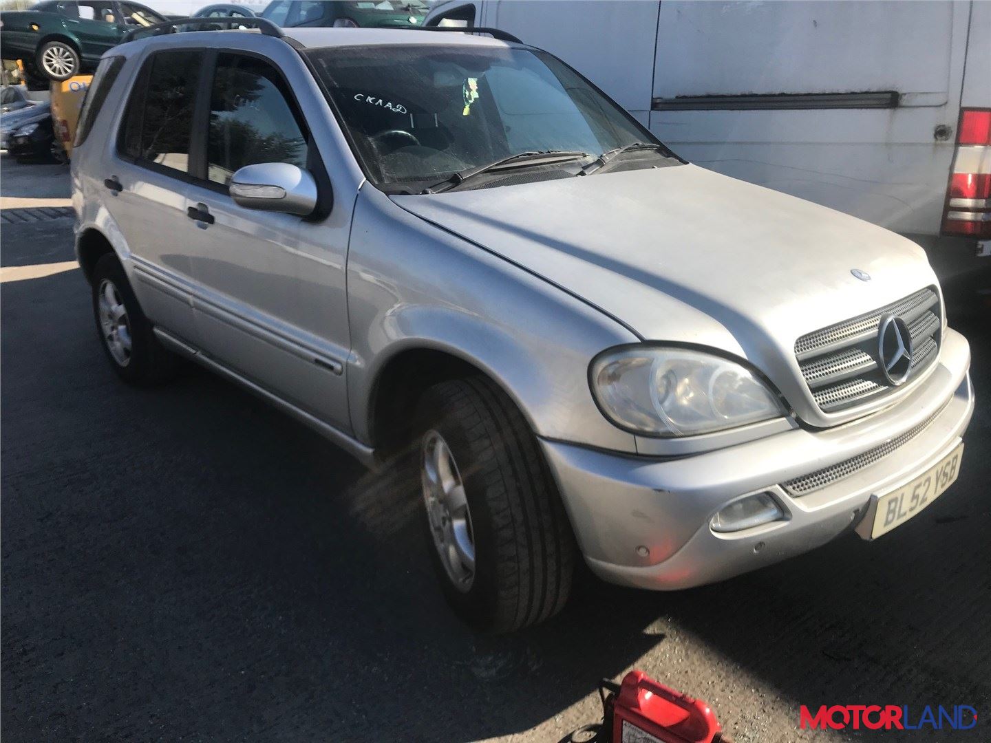 Недавно поступивший автомобиль Mercedes ML W163 1998-2004 - разборочный  номер t21150