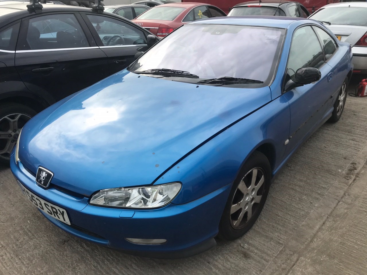 Вентилятор радиатора б/у для Peugeot 406 1995-2005. Авторазбор - запчасти  для иномарок, автозапчасти