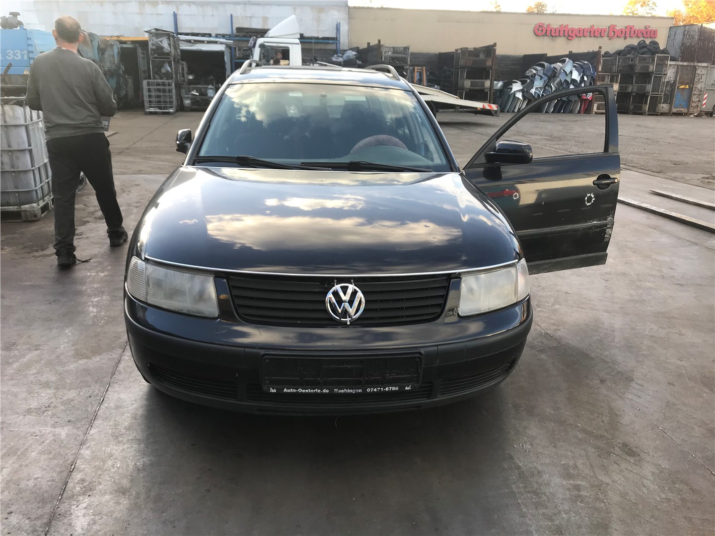 Дверь багажника б/у для Volkswagen Passat B5/B5+ (3BG/3B6/3B5) 1997-2005.  Авторазбор - запчасти для иномарок, автозапчасти