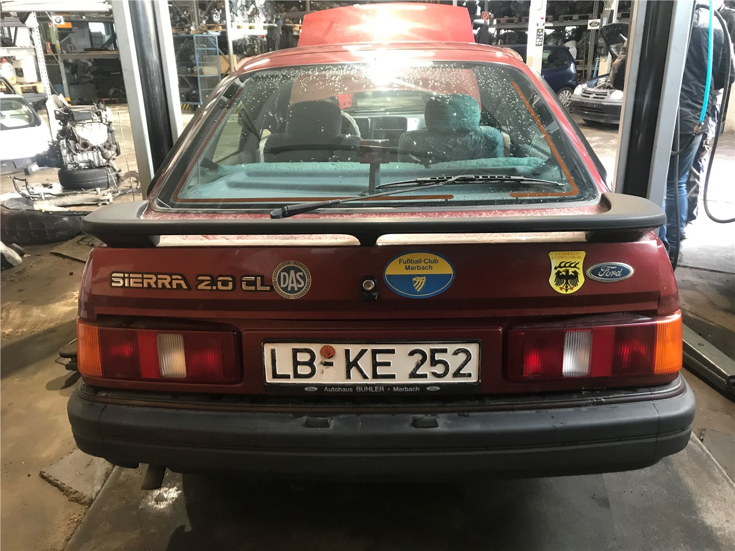 Замок багажника б/у для Ford Sierra 1982-1994. Авторазбор - запчасти для  иномарок, автозапчасти