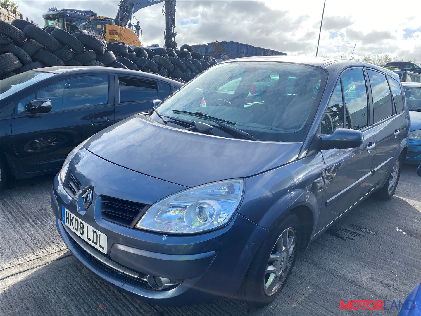 Недавно поступивший автомобиль Renault Scenic 2003-2009 - разборочный номер  ta1789