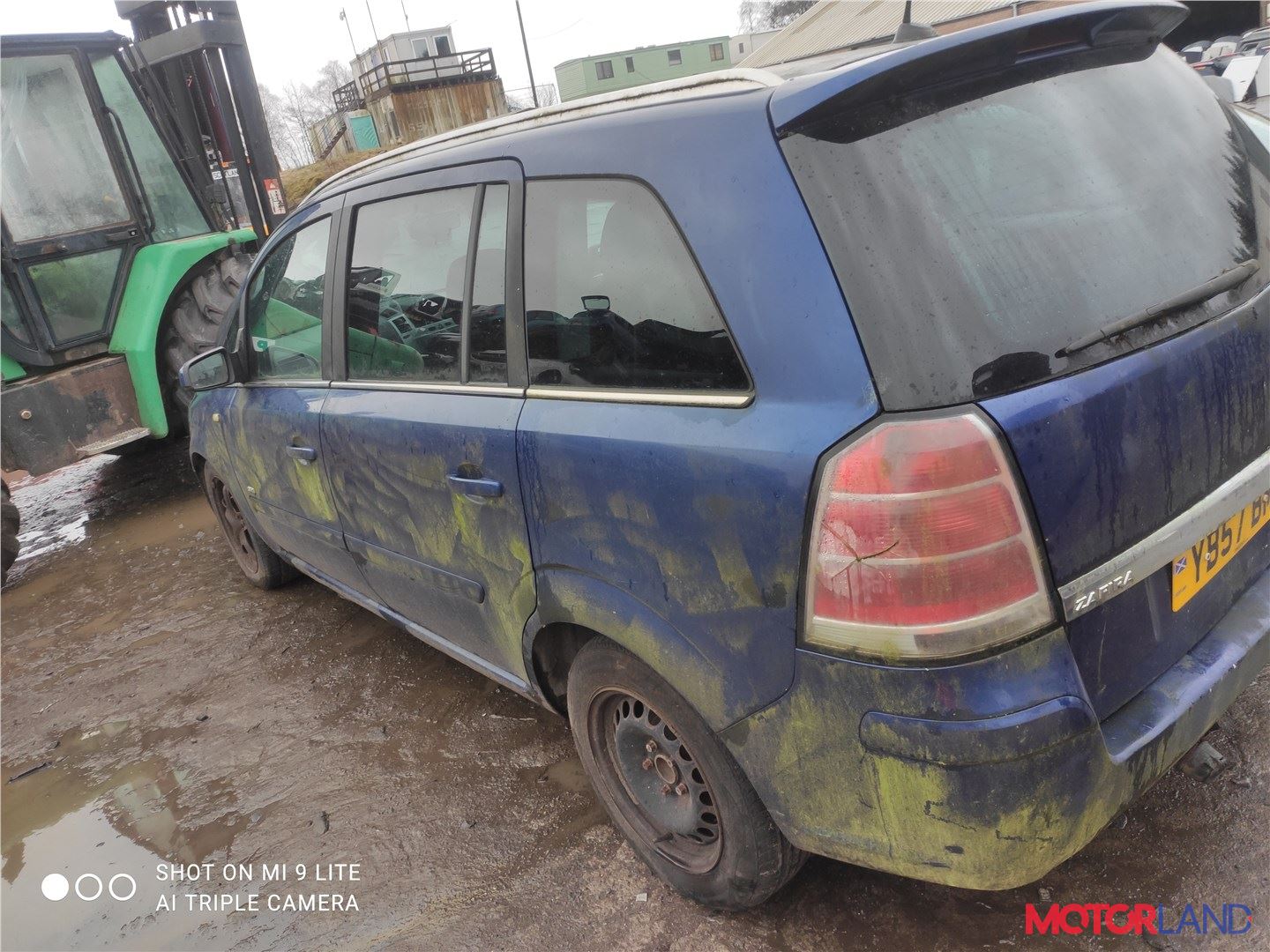 Недавно поступивший автомобиль Opel Zafira B 2005-2012 - разборочный номер  x2923