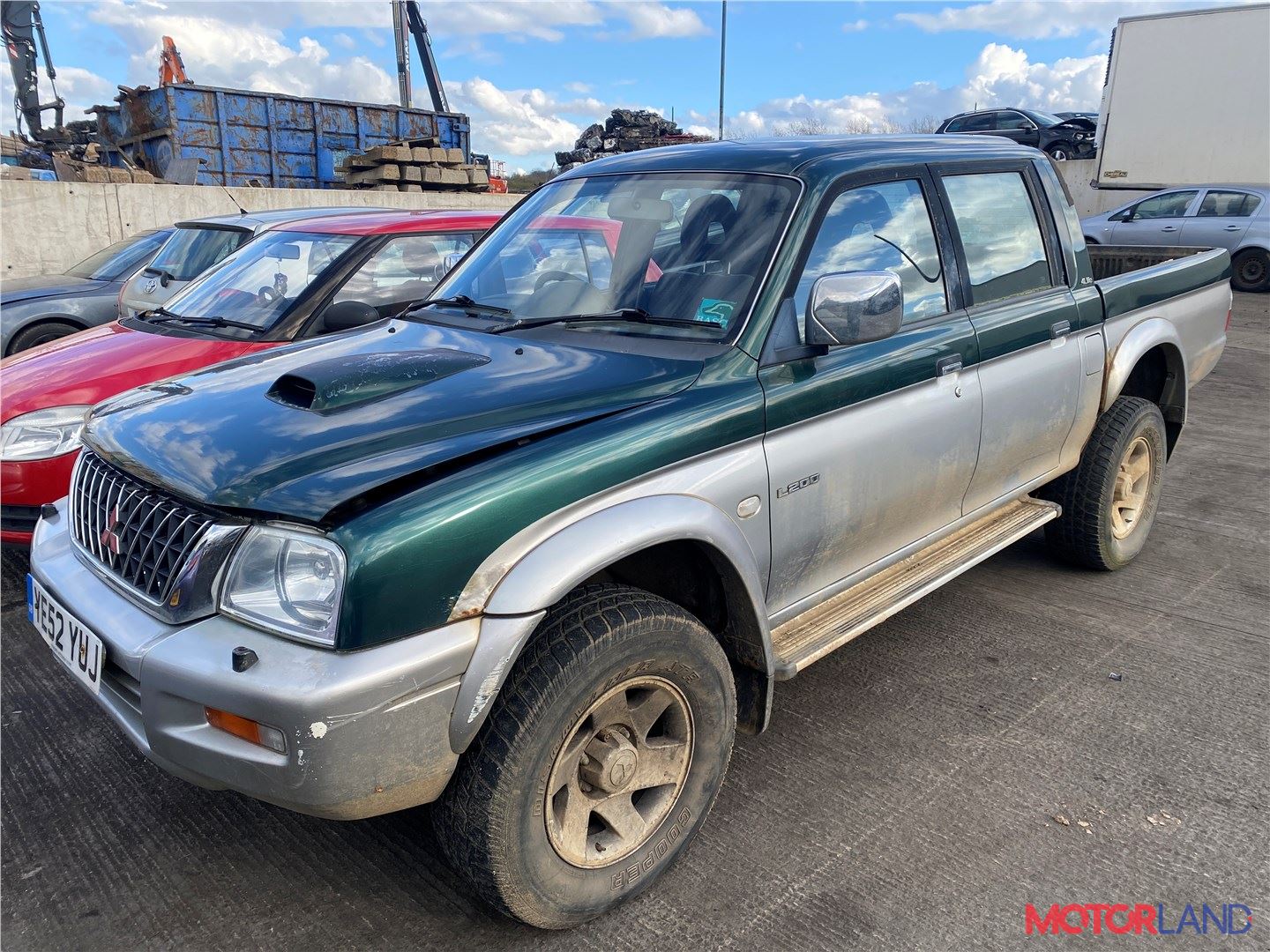 Недавно поступивший автомобиль Mitsubishi L200 1996-2006 - разборочный  номер t32869