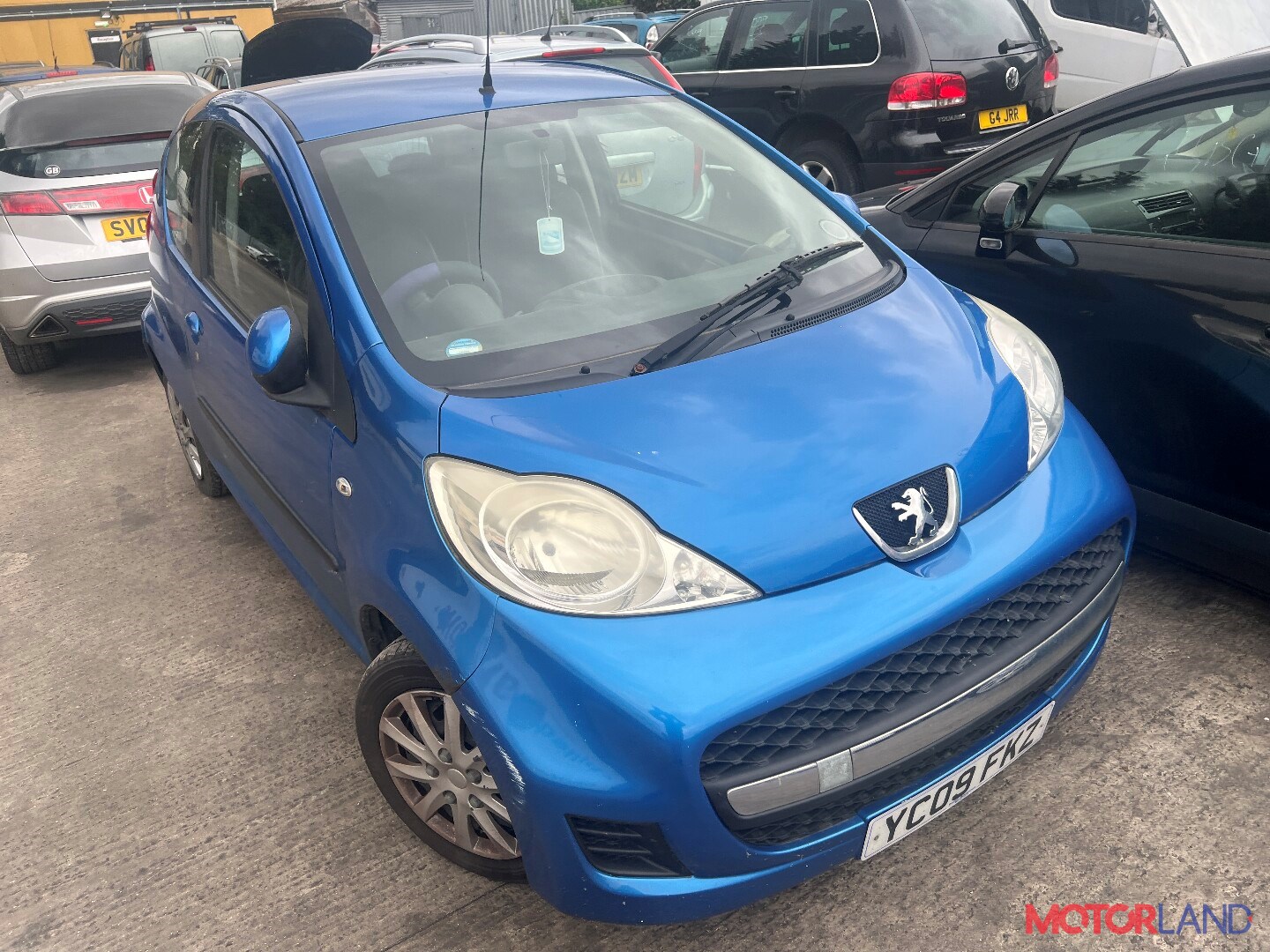 Недавно поступивший автомобиль Peugeot 107 2005-2012 - разборочный номер  t34859