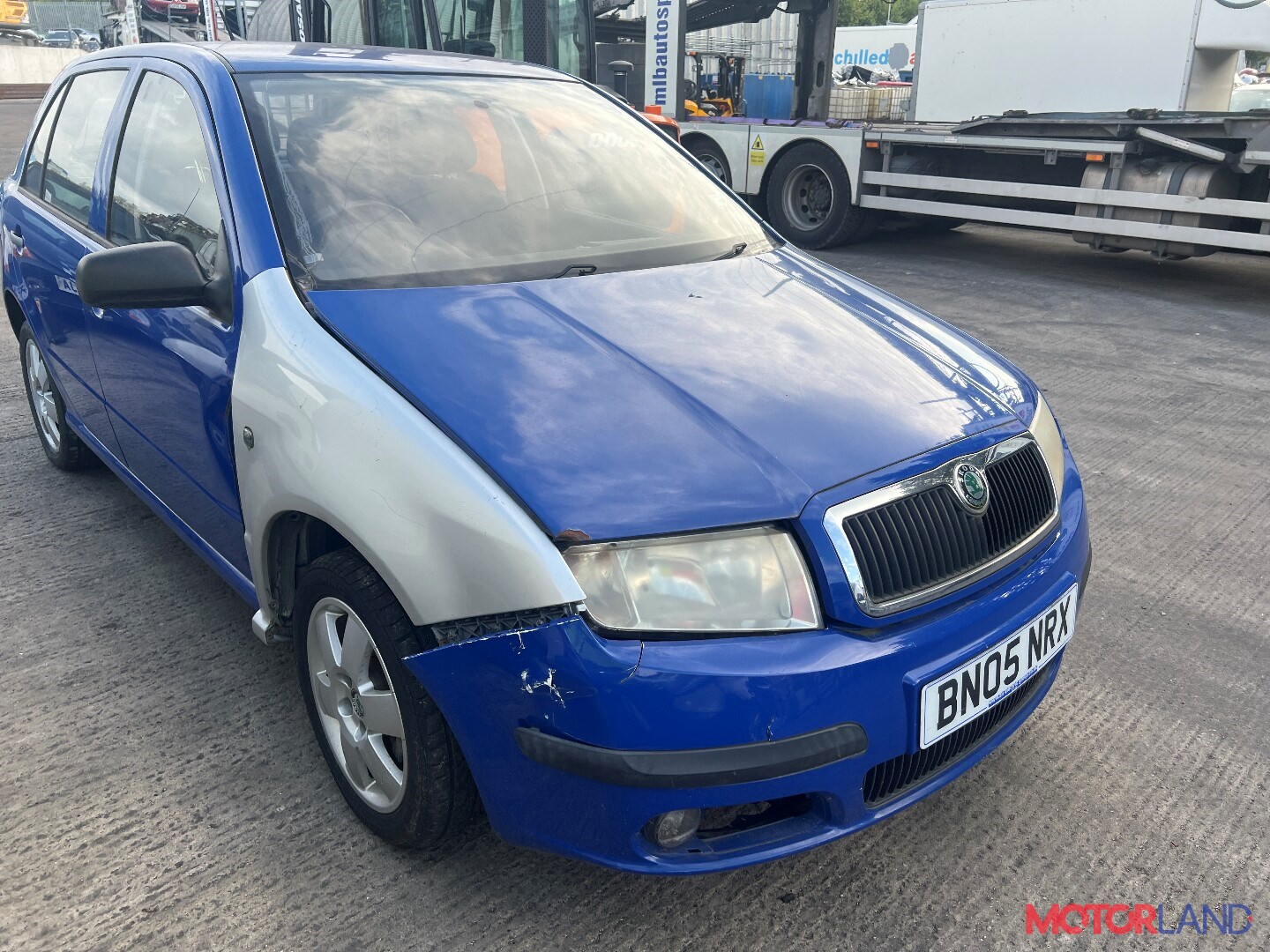 Недавно поступивший автомобиль Skoda Fabia 2004-2007 - разборочный номер  ta10266