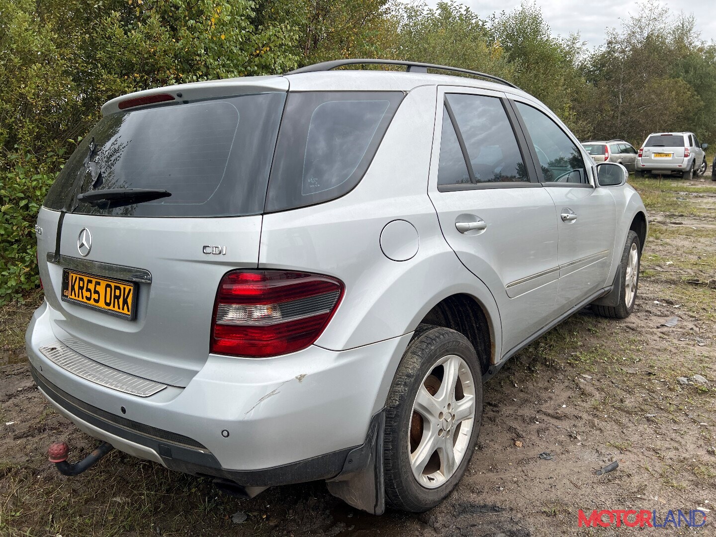 Недавно поступивший автомобиль Mercedes ML W164 2005-2011 - разборочный  номер x4368