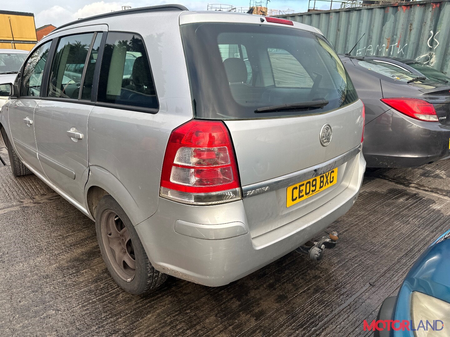 Недавно поступивший автомобиль Opel Zafira B 2005-2012 - разборочный номер  t38366