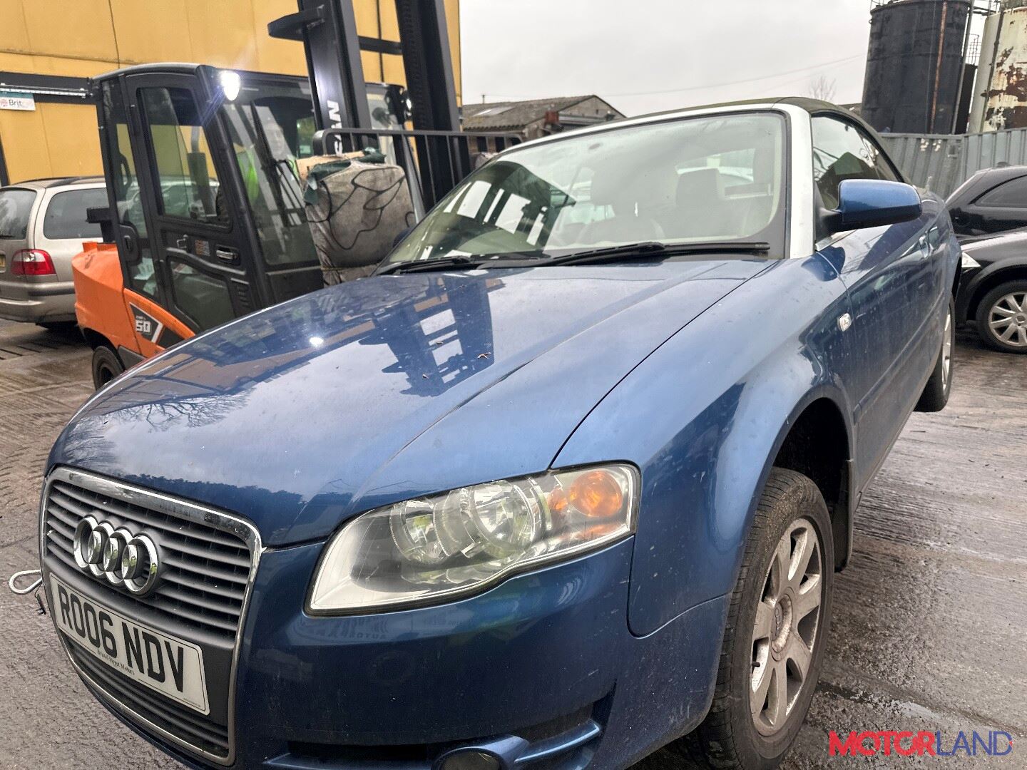 Недавно поступивший автомобиль Audi A4 (B7) 2005-2007 - разборочный номер  t40045