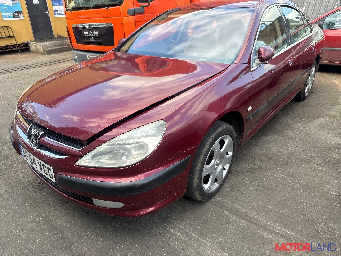 Недавно поступивший автомобиль Peugeot 607 - разборочный номер t41642