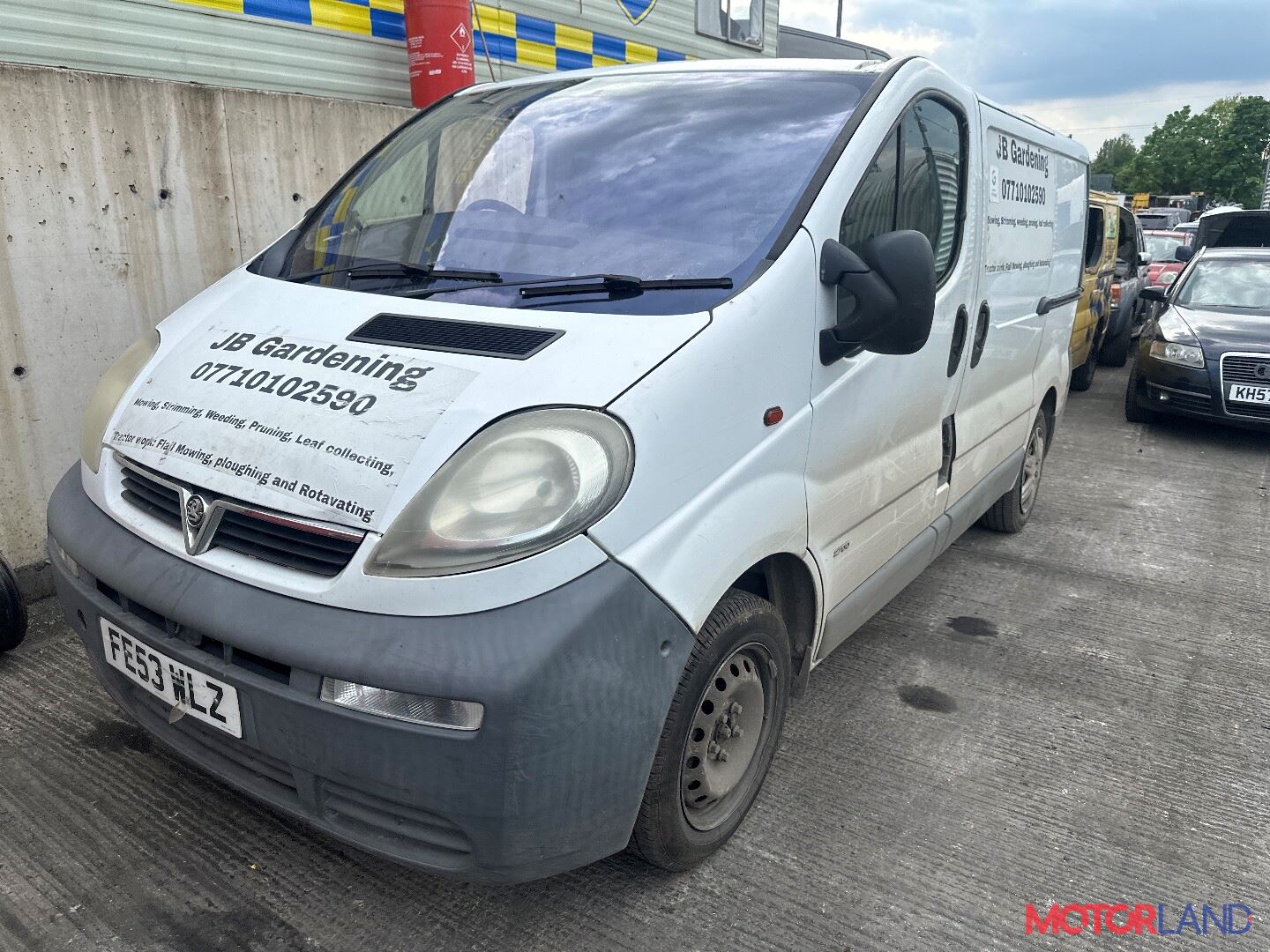 Недавно поступивший автомобиль Opel Vivaro 2001-2014 - разборочный номер  t41549