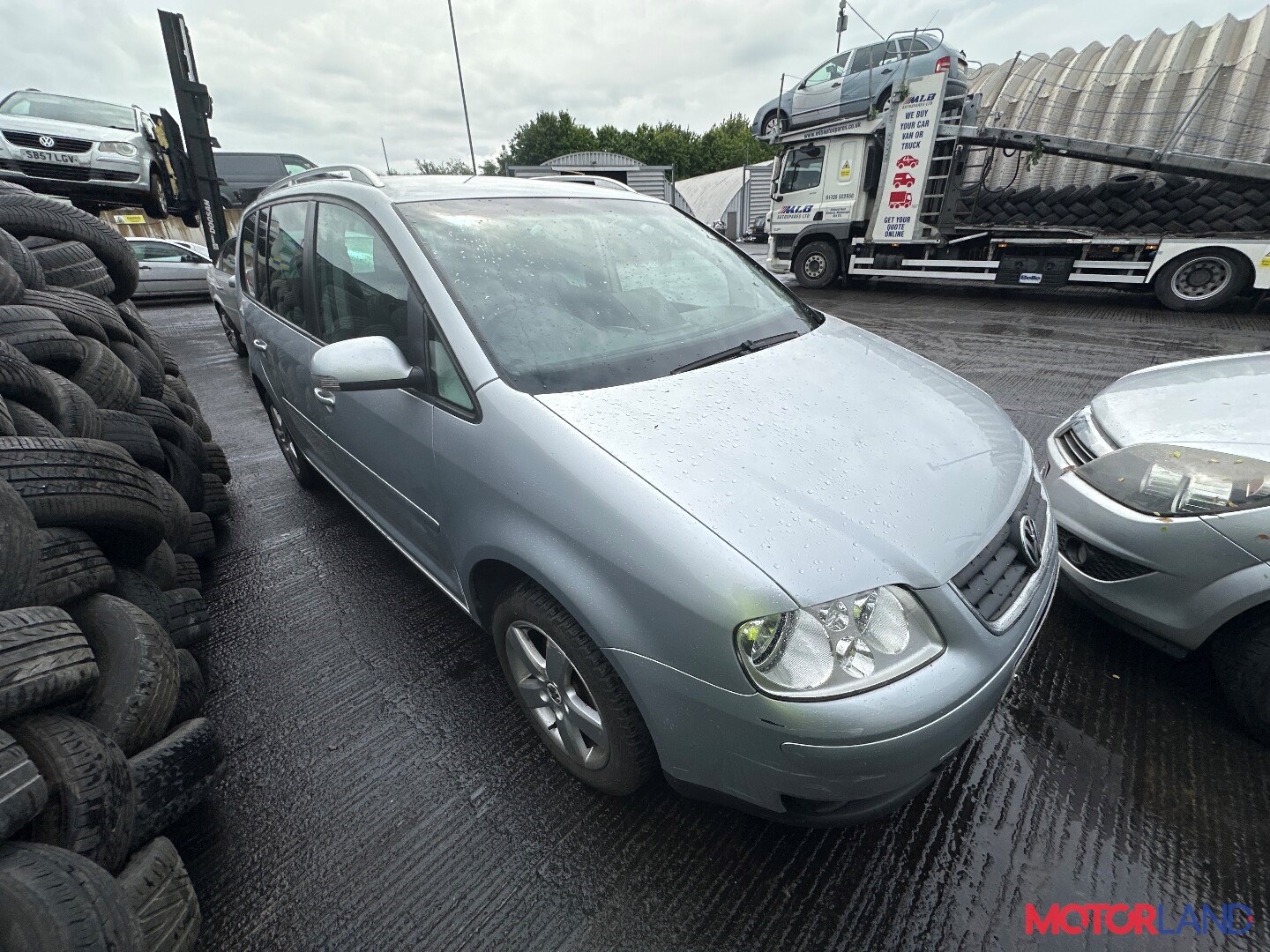 Недавно поступивший автомобиль Volkswagen Touran 2003-2006 - разборочный  номер t41753