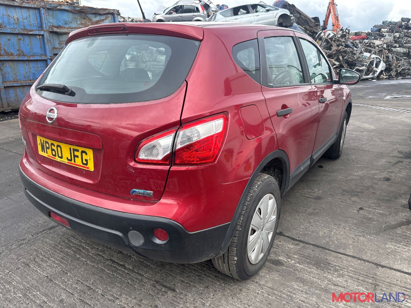 Недавно поступивший автомобиль Nissan Qashqai 2006-2013 - разборочный номер  t41751