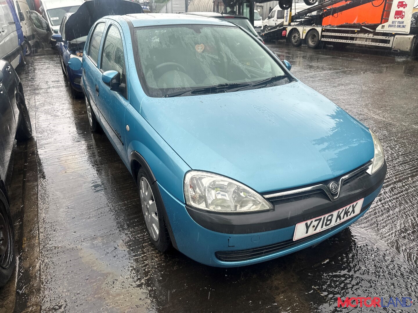 Недавно поступивший автомобиль Opel Corsa C 2000-2006 - разборочный номер  t41881