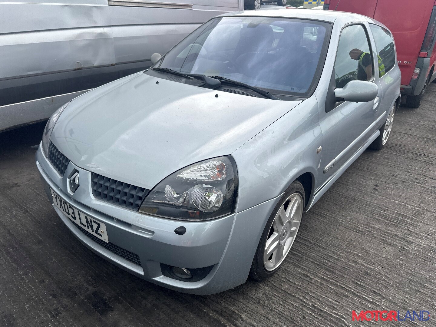 Недавно поступивший автомобиль Renault Clio 1998-2008 - разборочный номер  t42451