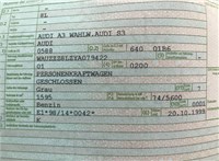 2000; 1.6л; Бензин; Инжектор; Хэтчбэк 3 дв.; серый; Германия; разб. номер 39051 #5