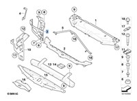 51647163484, 7163484 Кронштейн радиатора BMW 5 E60 2003-2009 6570291 #4