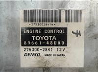 8966148D00 Блок управления двигателем Toyota Highlander 2 2007-2013 7005134 #3