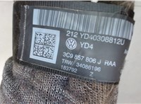 3C9857806J Ремень безопасности Volkswagen Passat 7 2010-2015 Европа 7174985 #2