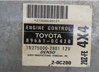 896610C420, TN2750002801 Блок управления двигателем Toyota Sequoia 2000-2008 7778612 #4