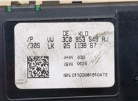 3C0953549AJ Блок управления подрулевыми переключателями Volkswagen Passat CC 2008-2012 20404981 #5
