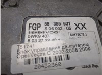 55355631, 5WK9407 Блок управления двигателем Opel Vectra C 2002-2008 20432360 #5