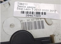  Замок двери Seat Leon 3 2012-2020 20467389 #3