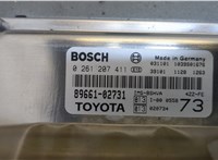 8966102731, 0261207411, 1039S01676 Блок управления двигателем Toyota Corolla E12 2001-2006 20485456 #3