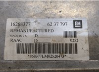 6237797, 16268377 Блок управления двигателем Opel Astra G 1998-2005 20492606 #2