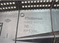  Жабо под дворники (дождевик) Nissan Micra K12E 2002-2010 20613798 #3