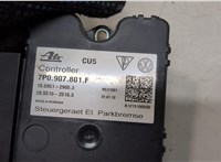 7P0907801F Блок управления стояночным тормозом Volkswagen Touareg 2010-2014 20624935 #4