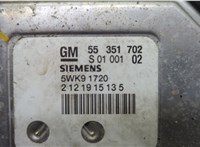 55351702 Блок управления двигателем Opel Astra G 1998-2005 20634406 #2