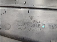  Пластик (обшивка) моторного отсека Porsche Cayenne 2002-2010 20648402 #3