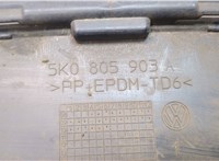  Юбка бампера нижняя Volkswagen Golf Plus 20671581 #3