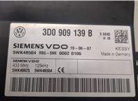 3D0909139B Блок управления центральным замком Volkswagen Touareg 2006-2010 21159846 #2