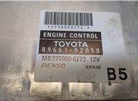 8966102b50 Блок управления двигателем Toyota Corolla E12 2001-2006 8372079 #2