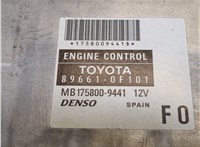 896610f101 Блок управления двигателем Toyota Corolla Verso 2004-2009 8595841 #4