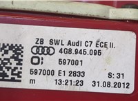  Фонарь (задний) Audi A7 2010-2014 8879277 #3