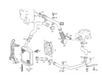 A6385282482 Патрубок корпуса воздушного фильтра Mercedes Vito W638 1996-2003 9034024 #4