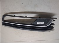  Заглушка (решетка) бампера Volkswagen Passat 7 2010-2015 Европа 20241389 #1